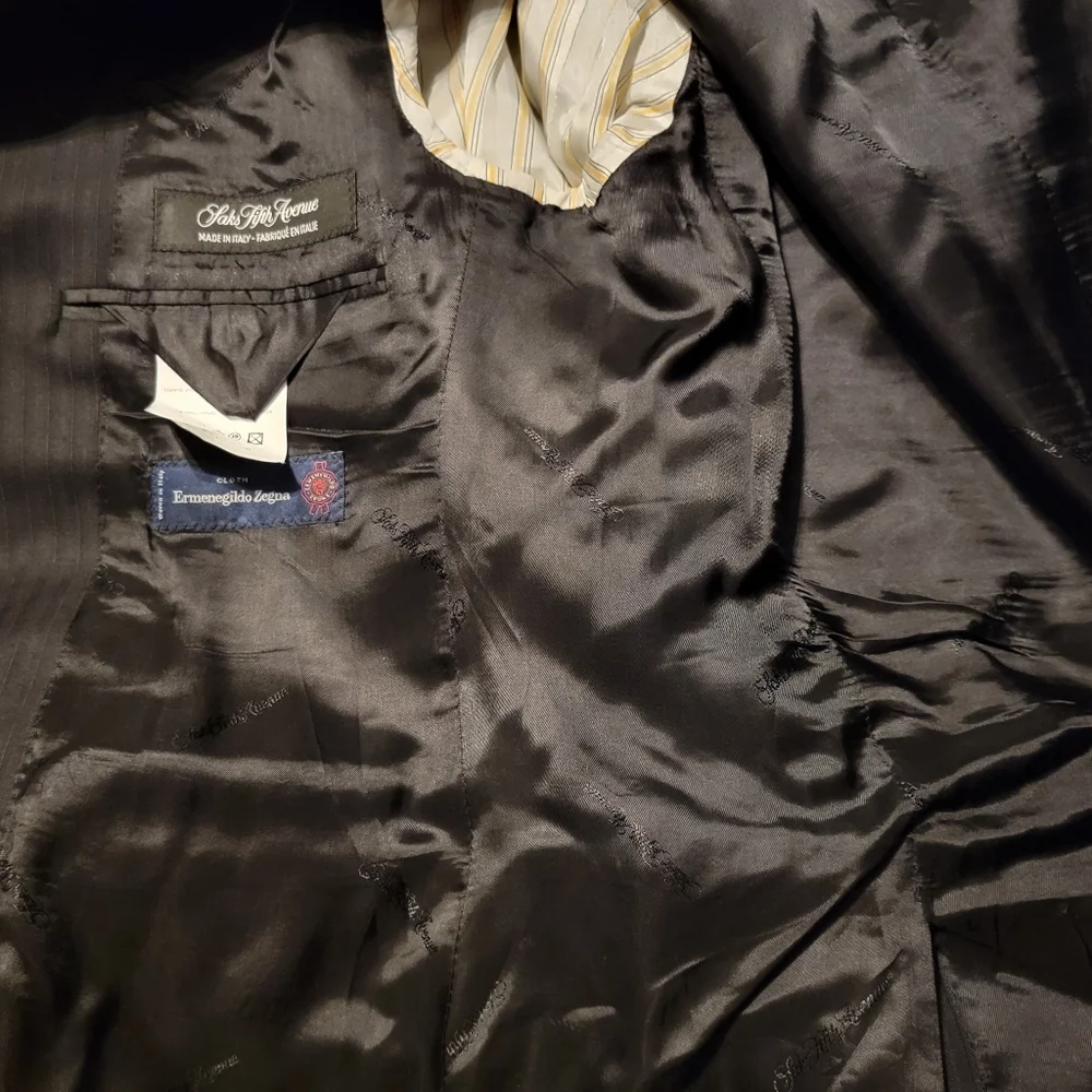 Saks Fifth Avenue Ermenegildo Zegna Sport coat Size 40R - Picture 4 of 10